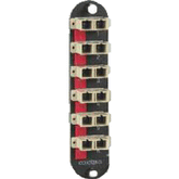 Corning CCH-CP12-G7 12 Fiber CCH Panel with 6 SC Duplex Adapters, Standard 50um Multimode